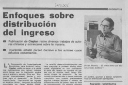 Enfoques sobre distribución del ingreso. Enfoques sobre distribución del ingreso.