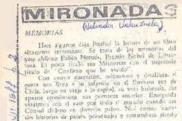 Memorias Memorias