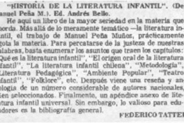 Historia de la literatura infantil" Historia de la literatura infantil"