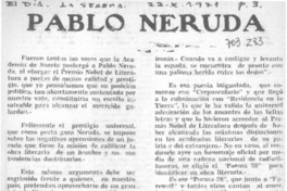 Pablo Neruda. Pablo Neruda.