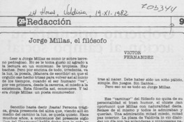 Jorge Millas, el filósofo Jorge Millas, el filósofo