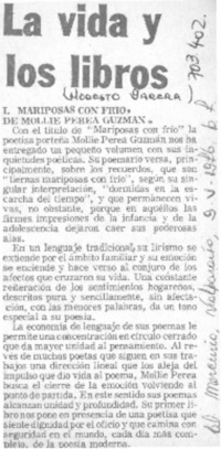 La vida y los libros La vida y los libros