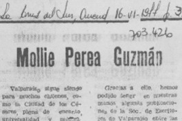 Mollie Perea Guzmán.