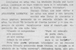 Glorita Lorena! Glorita Lorena!
