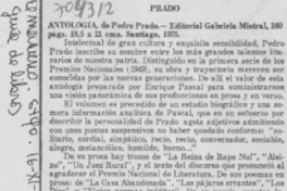 Antología. Antología.