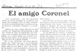 El amigo Coronel El amigo Coronel