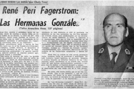 René Peri Fagerstrom: "Las hermanas González" René Peri Fagerstrom: "Las hermanas González"