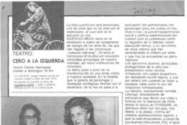 Cero a la izquierda. Cero a la izquierda.