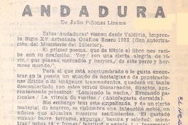 Andadura Andadura