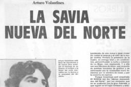 La savia nueva del norte La savia nueva del norte