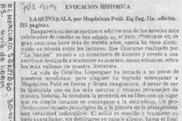 Evocación histórca.