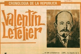 Valentín Letelier. Valentín Letelier.