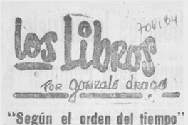 Según el orden del tiempo" Según el orden del tiempo"