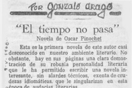 "El tiempo no pasa" "El tiempo no pasa"