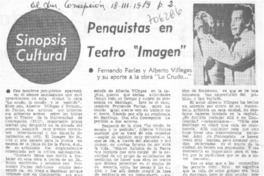Penquistas en tatro "Imagen". Penquistas en tatro "Imagen".
