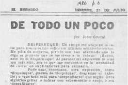 De todo un poco De todo un poco
