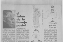 El tahúr de la baraja postal El tahúr de la baraja postal