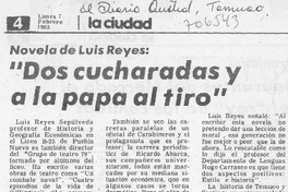 Dos cucharadas y a la papa al tiro". Dos cucharadas y a la papa al tiro".