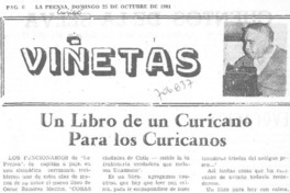 Un libro de un curicano para los curiacanos. Un libro de un curicano para los curiacanos.