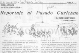 Reportaje al pasado curicano Reportaje al pasado curicano