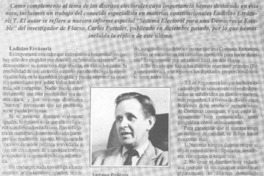 Ladislao Errázuriz.