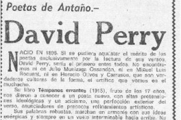 David Perry.
