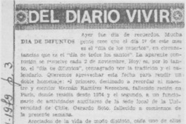 Día de difuntos Día de difuntos