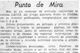 Punto de mira Punto de mira