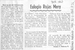 Eulogio Rojas Mery