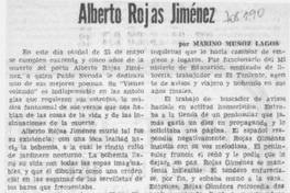 Alberto Rojas Jiménez Alberto Rojas Jiménez
