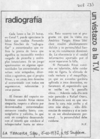 Radiografía