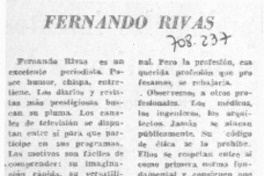 Fernando Rivas Fernando Rivas