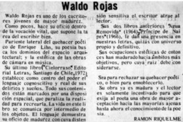 Waldo Rojas Waldo Rojas