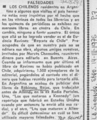 Falsedades.