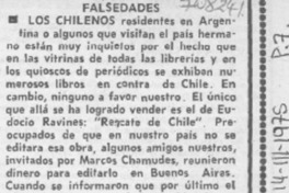 Falsedades.