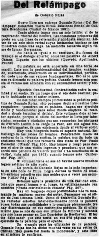 Del relámpago Del relámpago