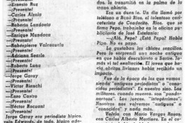 Pipo Rocuant y la muerte de otros 12 periodistas