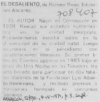 El desaliento.