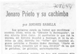 Jenaro Prieto y su cachimba Jenaro Prieto y su cachimba