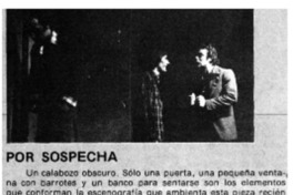 Por sospecha. Por sospecha.