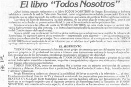 El Libro "Todos Nosotros".