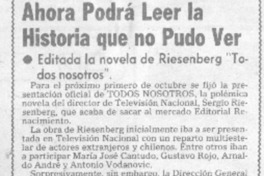 Ahora podrá leer la historia que no pudo ver. Ahora podrá leer la historia que no pudo ver.