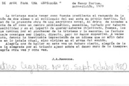 Cantos de amor para una esperanza Cantos de amor para una esperanza