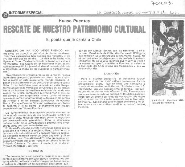 Rescate de nuestro patrimonio cultural. Rescate de nuestro patrimonio cultural.