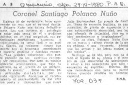 Coronel Santiago Polanco Nuño Coronel Santiago Polanco Nuño