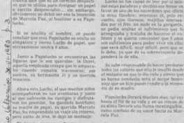 Un lucho de papel