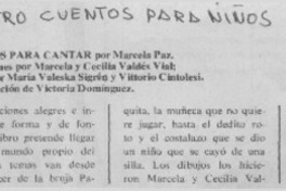 Cuatro cuentos para niños.