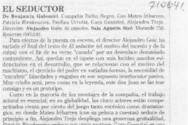 El seductor El seductor
