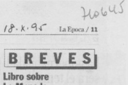 Libro sobre La Moneda. Libro sobre La Moneda.