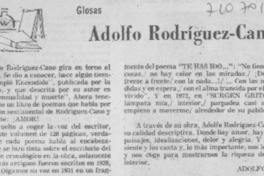 Adolfo Rodríguez-Cano Adolfo Rodríguez-Cano